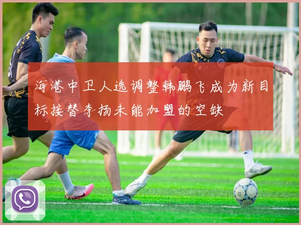 海港中卫人选调整韩鹏飞成为新目标接替李扬未能加盟的空缺